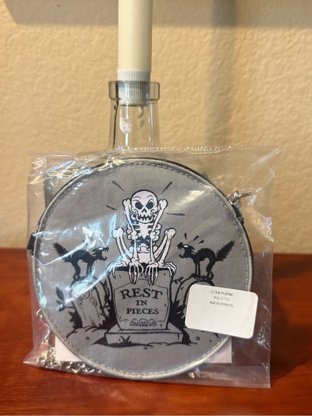 Disney Harvey’s The Skeleton Dance Coin Purse NWT